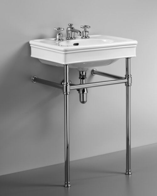 REGENT basin on a metal frame (3 sizes)